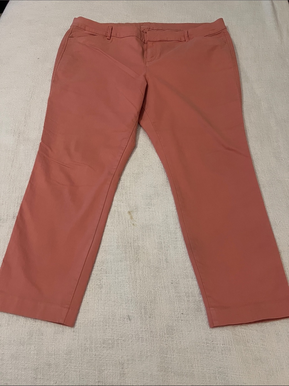 Old Navy Women’s Pink High-Wasted Pixie Straight-Leg Pants Sz 18-Petite